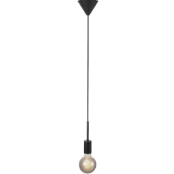 Lampa wisząca PACO Nordlux E27 40W Metal Czarny