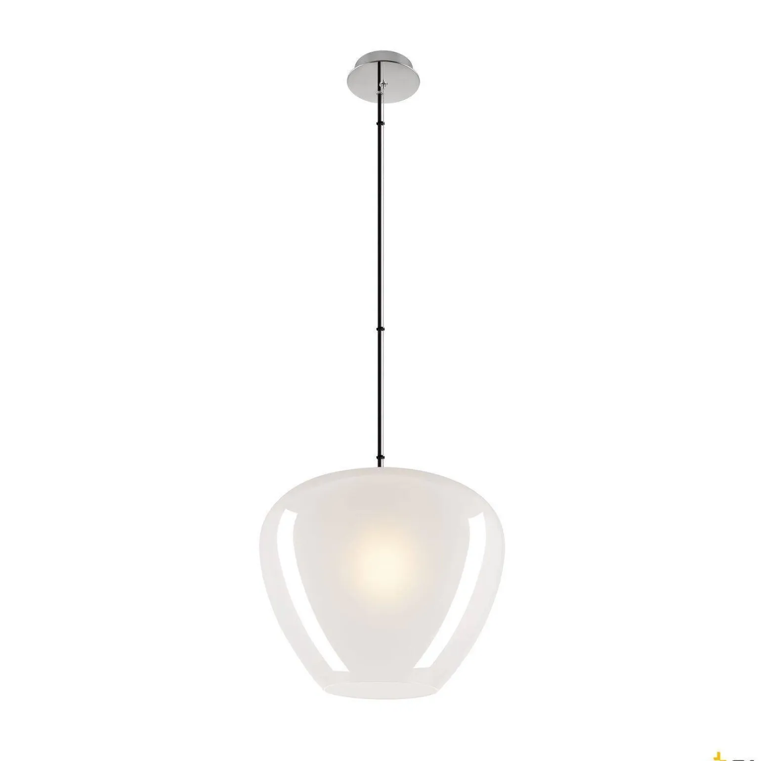 Lampa wisząca PANTILO CONVEX 40, biała (1007878) - SLV