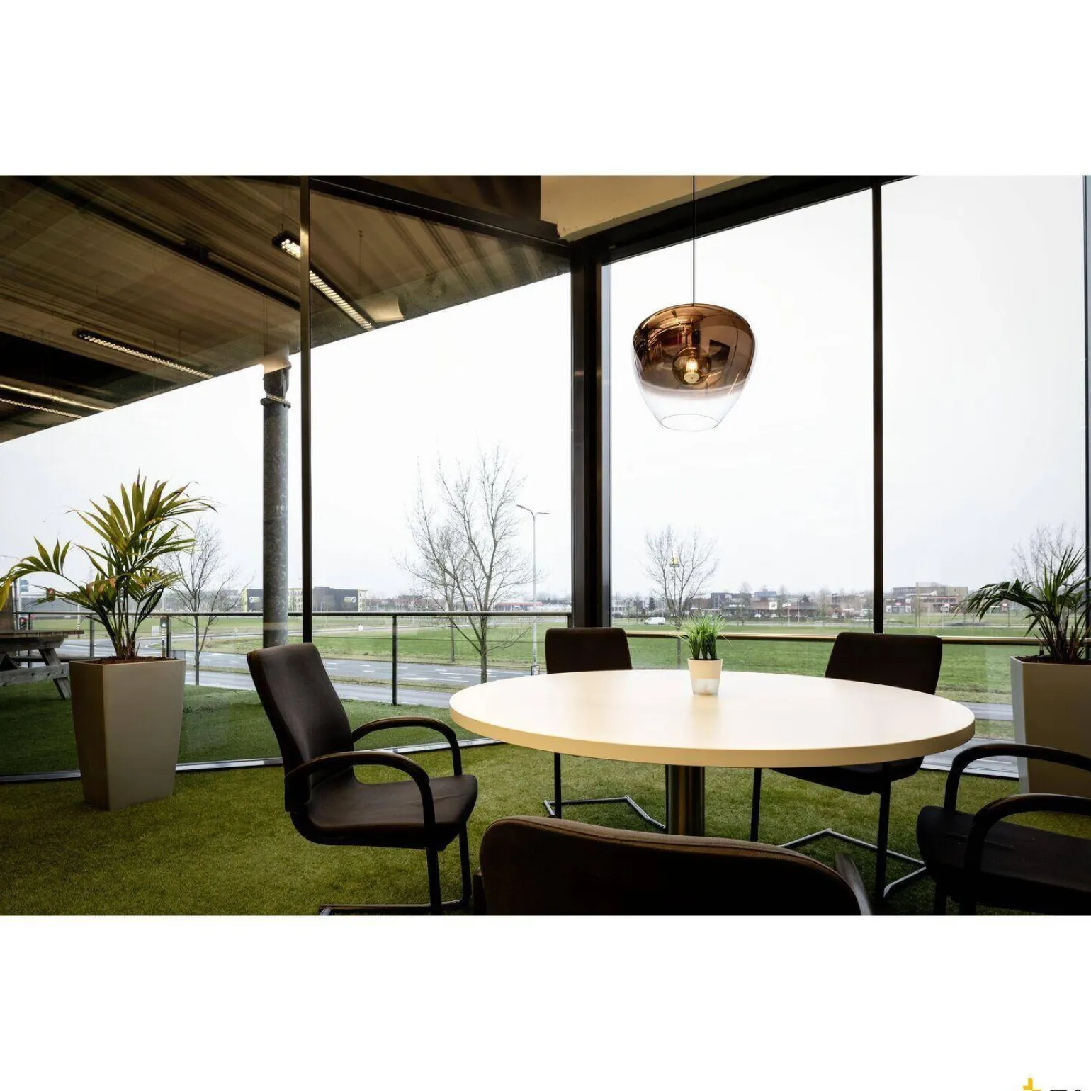 Lampa wisząca PANTILO CONVEX 40, miedź (1007876) - SLV