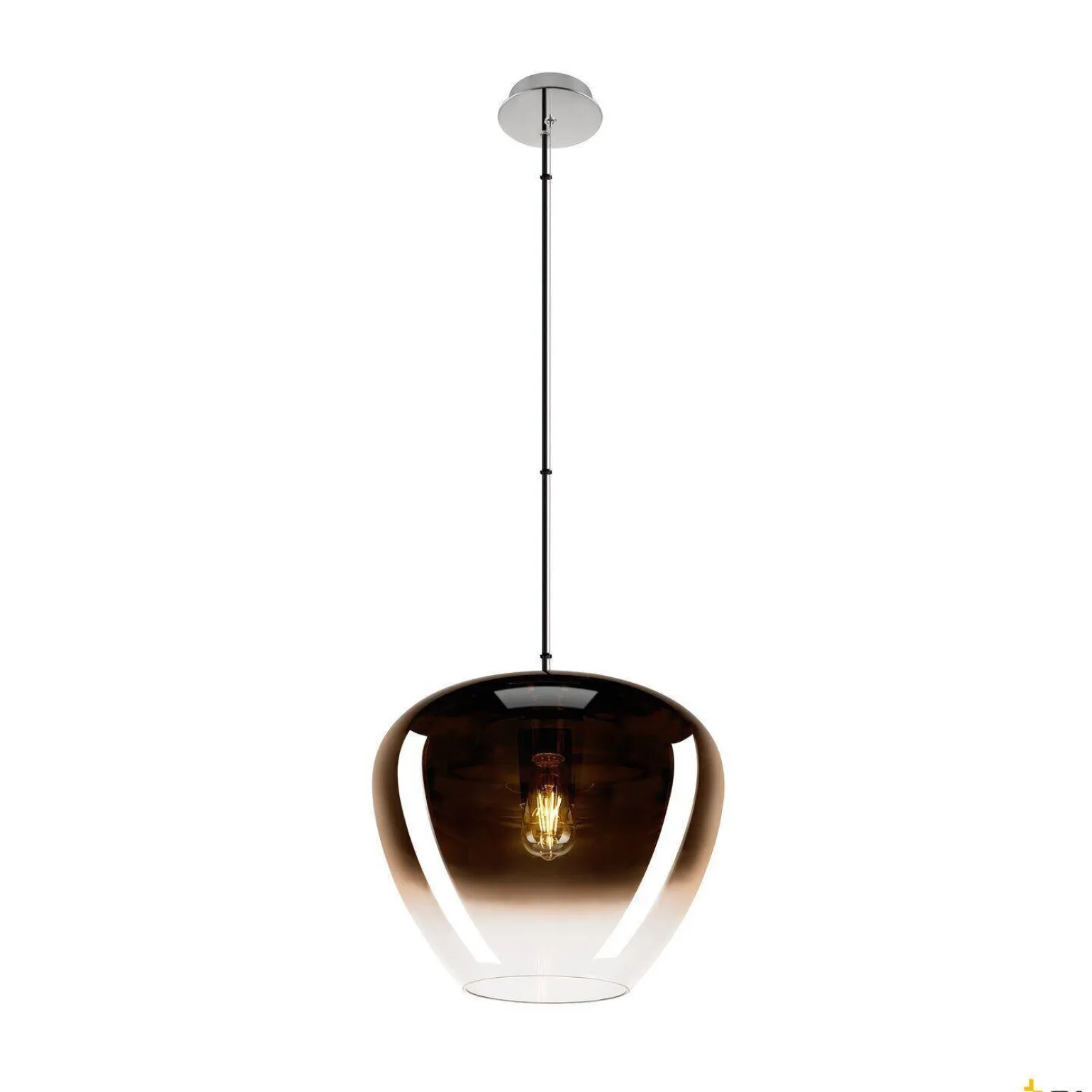 Lampa wisząca PANTILO CONVEX 40, miedź (1007876) - SLV