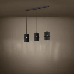 Lampa wisząca PARAGUAIO czarna (390034) - EGLO