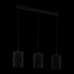 Lampa wisząca PARAGUAIO czarna (390034) - EGLO