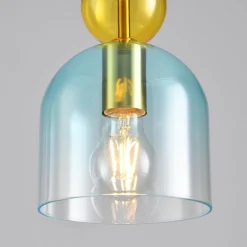 Lampa wisząca PASTELLO BLUE kolorowa 15 cm (ST-DN345A) - Step into Design