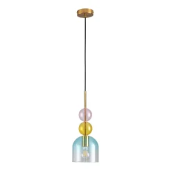 Lampa wisząca PASTELLO BLUE kolorowa 15 cm (ST-DN345A) - Step into Design