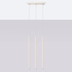 Lampa wisząca PASTELO 3 beżowa (SL.1514) - Sollux Lighting