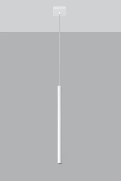 Lampa wisząca PASTELO 1 biała (SL.0465) - Sollux