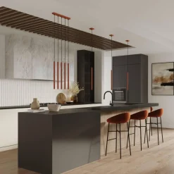 Lampa wisząca PASTELO 2 ochra czerwona (SL.1525) - Sollux Lighting