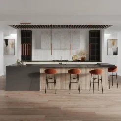 Lampa wisząca PASTELO 1 ochra czerwona (SL.1524) - Sollux Lighting