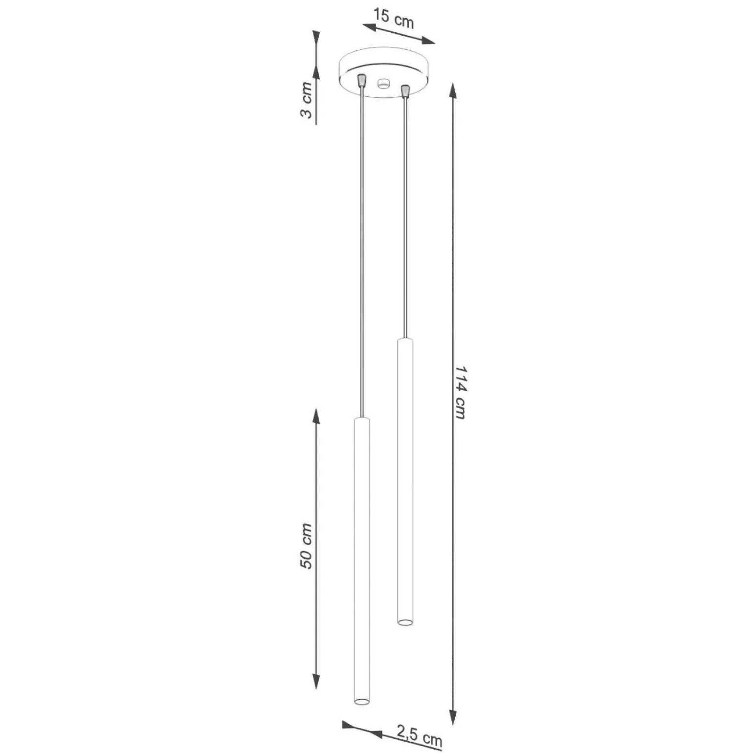 Lampa wisząca PASTELO 2 zielona oliwka (SL.1519) - Sollux Lighting
