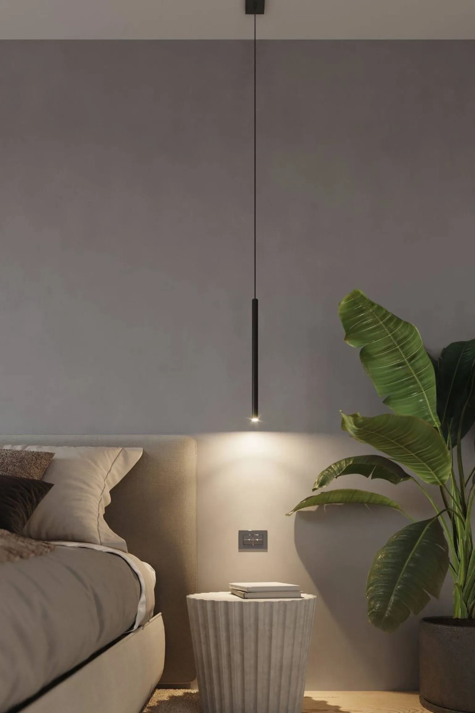 Lampa wisząca PASTELO 3P czarna (SL.0471) - Sollux