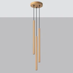 Lampa wisząca PASTELO 3P złota (SL.1172) - Sollux Lighting
