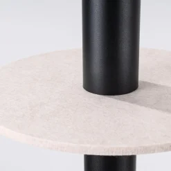 Lampa wisząca PELTA 1 czarna/beżowa (SL.1882) - Sollux Lighting