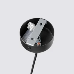 Lampa wisząca PELTA 1 czarna/beżowa (SL.1882) - Sollux Lighting