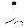 Lampa wisząca PERLA BLACK 34W LED (ML1177) - Milagro