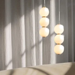 Lampa wisząca PERLA LED złota 12 cm (ST-CP231222-3L gold) - Step into Design