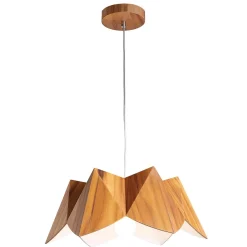 Lampa wisząca Physalis (QN-PHYSALIS-P-M-TEAK) - Quintiesse