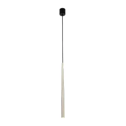 Lampa wisząca PIANO BLACK GOLD 1 (10116) - TK Lighting