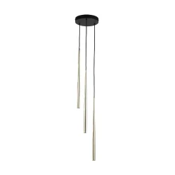 Lampa wisząca PIANO BLACK GOLD 3 (10117) - TK Lighting