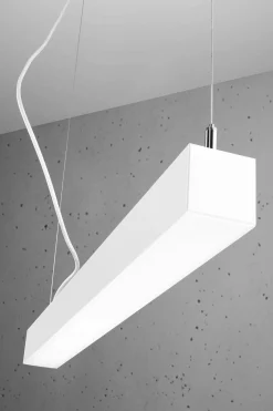 Lampa wisząca PINNE 200 biała 4000K (TH.231) - Thoro Lighting