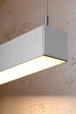 Lampa wisząca PINNE 200 szara 3000K (TH.230) - Thoro Lighting