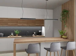 Lampa wisząca PINNE 200 szara 3000K (TH.230) - Thoro Lighting