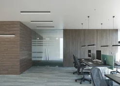 Lampa wisząca PINNE 200 szara 3000K (TH.230) - Thoro Lighting