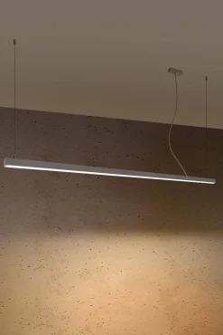 Lampa wisząca PINNE 200 szara 3000K (TH.230) - Thoro Lighting