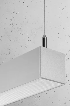 Lampa wisząca PINNE 200 szara 3000K (TH.230) - Thoro Lighting