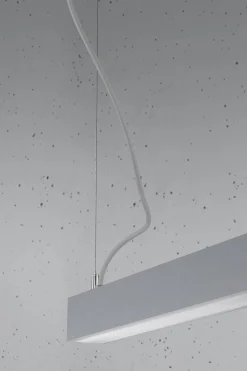 Lampa wisząca PINNE 200 szara 3000K (TH.230) - Thoro Lighting