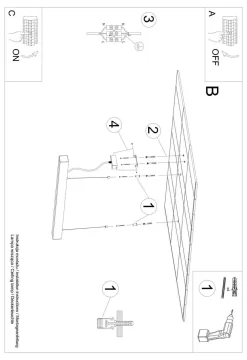 Lampa wisząca PINNE 200 szara 3000K (TH.230) - Thoro Lighting