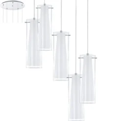 Lampa wisząca PINTO chrom (93003 - EGLO) - żyrandol