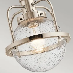 Lampa wisząca/ Plafon Triocent - 1 źródło światła - Polerowany nikiel (QN-TRIOCENT-P-PN) - Quintiesse