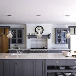 Lampa wisząca/ Plafon Triocent - 1 źródło światła - Polerowany nikiel (QN-TRIOCENT-P-PN) - Quintiesse