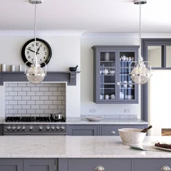 Lampa wisząca/ Plafon Triocent - 1 źródło światła - Polerowany nikiel (QN-TRIOCENT-P-PN) - Quintiesse