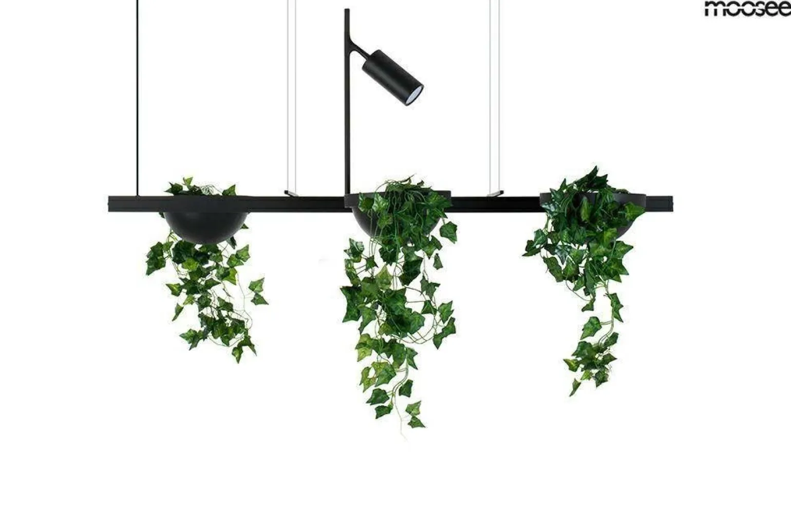 Lampa wisząca PLANT LINE czarna (MSE1501100210) - Moosee