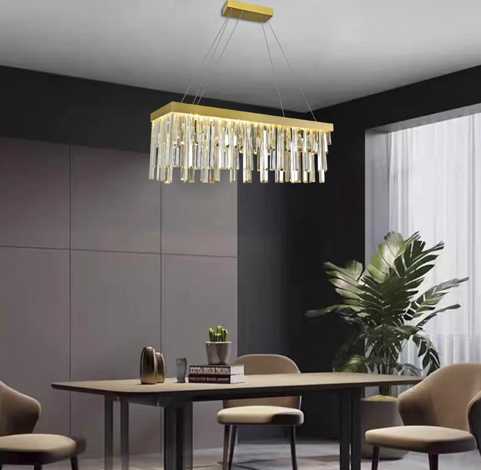 Lampa wisząca prostokątna LAURET (6208-0115) - Aviano Lighting