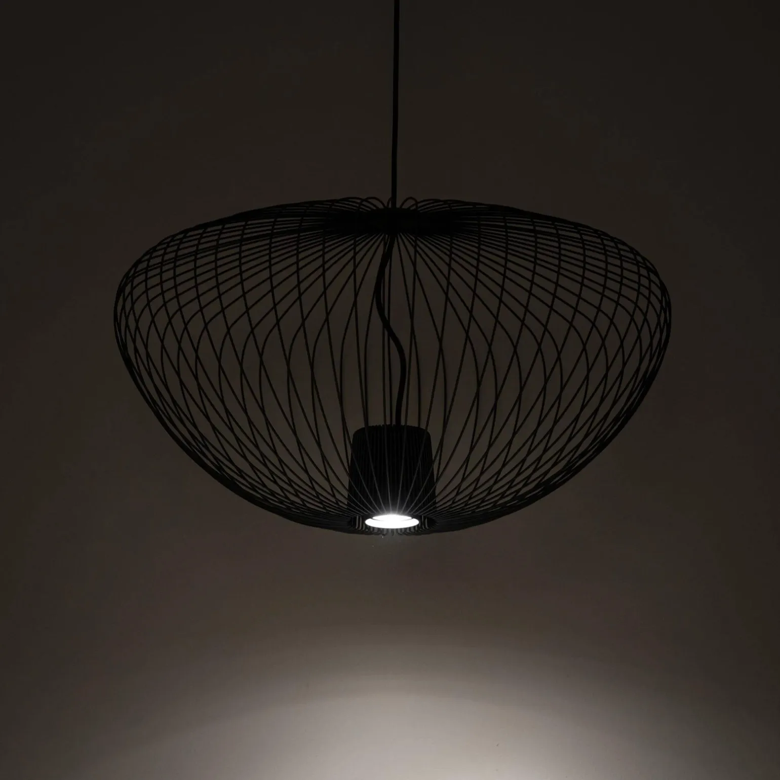 Lampa wisząca PUMPKIN grafit (11245) - Nowodvorski