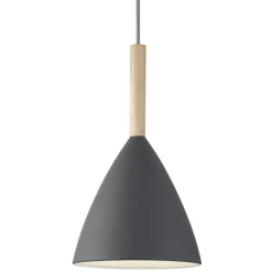 Lampa wisząca PURE Nordlux E27 40W Metal Szary