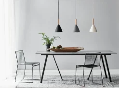 Lampa wisząca PURE Nordlux E27 40W Metal Szary