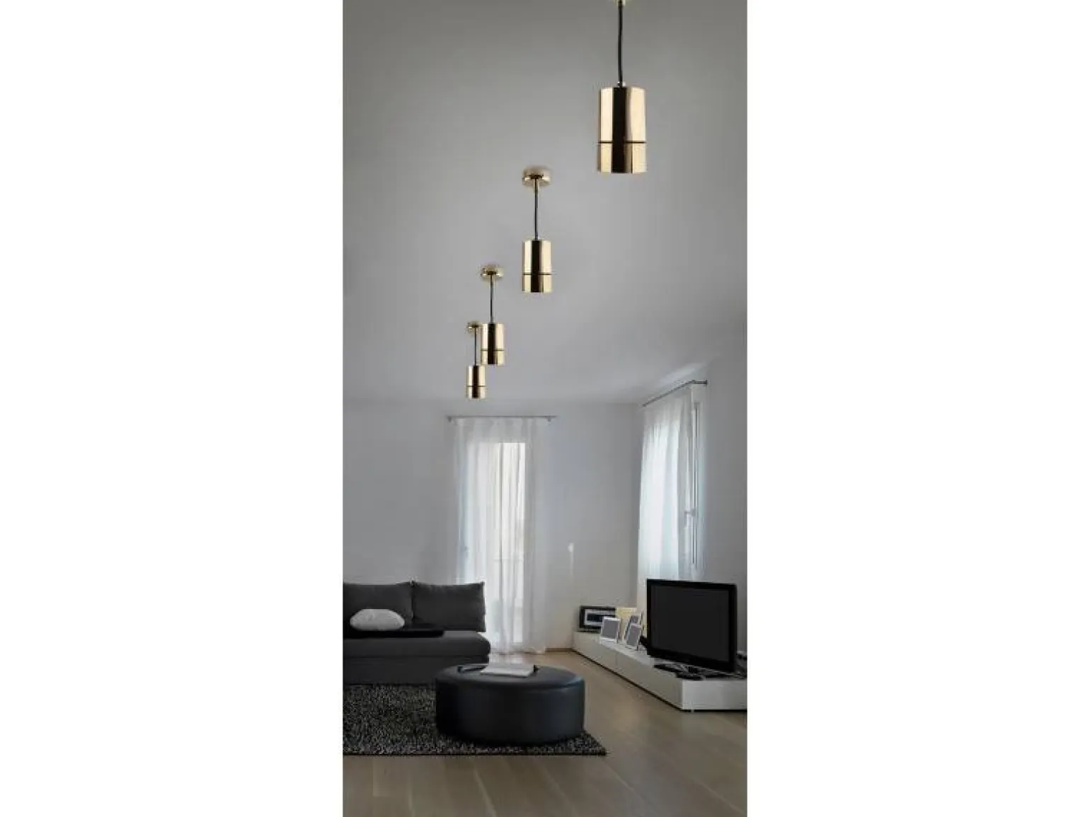 Lampa wisząca RAFFAEL gold (AZ1625 | NC2055-GO) - AZZARDO - żyrandol