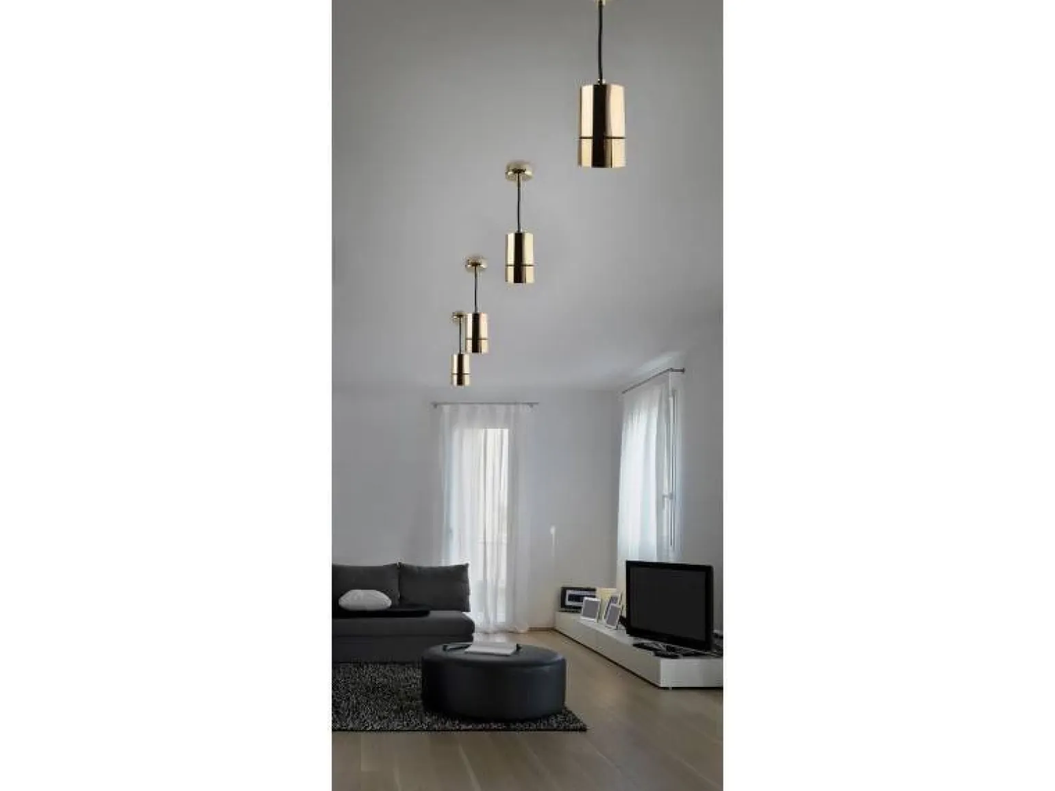 Lampa wisząca RAFFAEL gold (AZ1625 | NC2055-GO) - AZZARDO - żyrandol