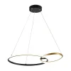 Lampa wisząca RANDO czarno-złota (20002P-GD) - Zuma Line