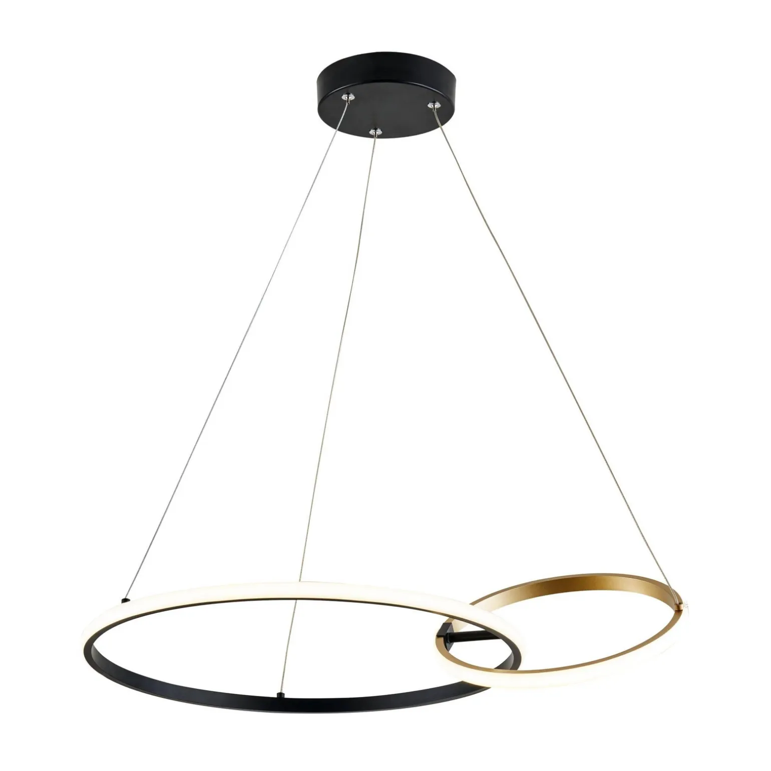 Lampa wisząca RANDO czarno-złota (20002P-GD) - Zuma Line