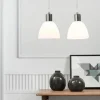 Lampa wisząca RAY Nordlux E14 2X40 Szkło Chrom