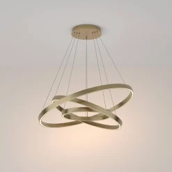 Lampa wisząca RIM 3 mosiądz Ø80 (MOD058PL-L100BS3K) - Maytoni