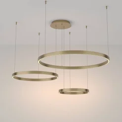 Lampa wisząca RIM 3 mosiądz Ø80 (MOD058PL-L100BS3K) - Maytoni