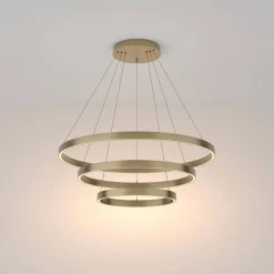 Lampa wisząca RIM 3 mosiądz Ø80 (MOD058PL-L100BS3K) - Maytoni