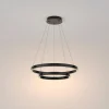 Lampa wisząca Rim czarna Ø60 (MOD058PL-L55B3K) - Maytoni