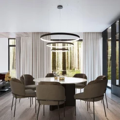 Lampa wisząca RIO 2 55/78 biała LED 4000K (TH.178) - Thoro Lighting