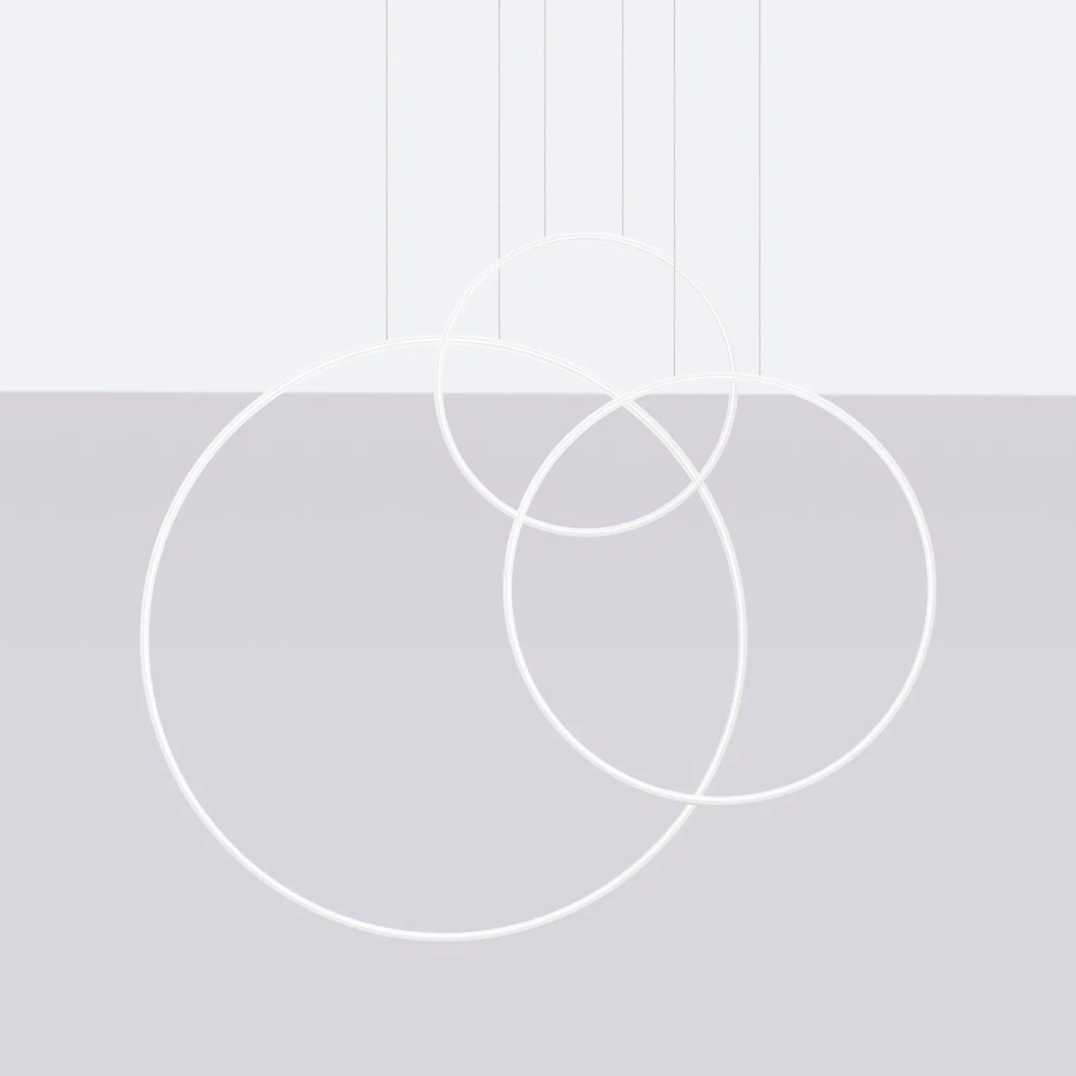 Lampa wisząca RIO 3 55/78/110 biała LED 4000K (TH.539) - Thoro Lighting